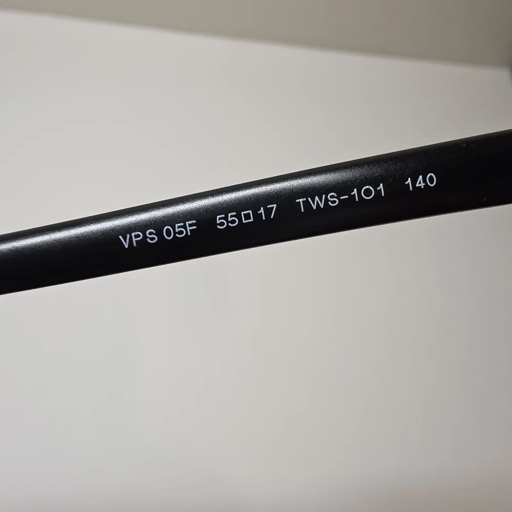 Authentic Prada VPS 05F TWS-101 Black Pink Gradient Eyeglass Frames 55-17-140